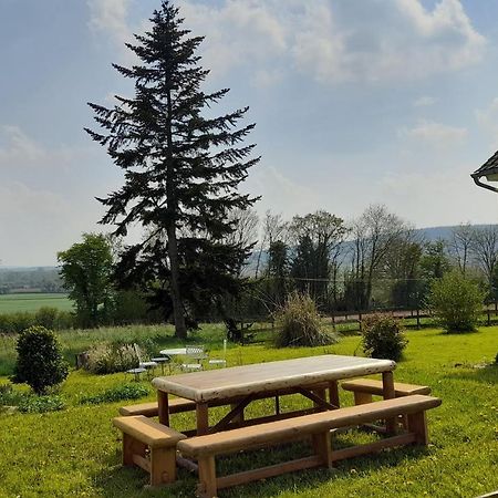 Gite Cottage Chaleureux En Pleine Campagne Vue Sur Les Monts Et Forets Et Le Chateau De Carrouges Exterior foto