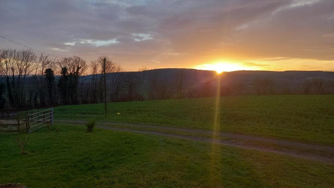 Gite Cottage Chaleureux En Pleine Campagne Vue Sur Les Monts Et Forets Et Le Chateau De Carrouges Exterior foto